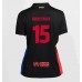 Maillot de foot Barcelona Andreas Christensen #15 Extérieur vêtements Femmes 2024-25 Manches Courtes